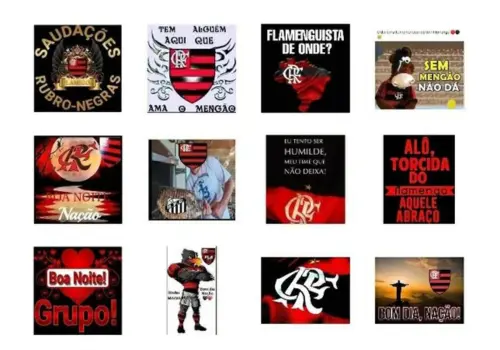 Apps para criar Figurinhas do Flamengo